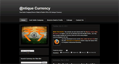 Desktop Screenshot of antique-currency.blogspot.com