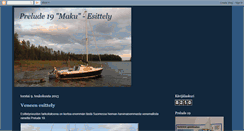 Desktop Screenshot of prelude19esittely.blogspot.com