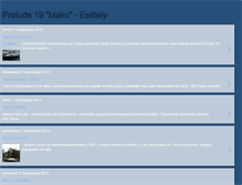 Tablet Screenshot of prelude19esittely.blogspot.com