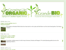 Tablet Screenshot of growinguporganic.blogspot.com