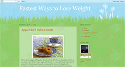 Desktop Screenshot of free-fastest-ways-to-lose-weight.blogspot.com