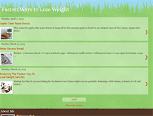 Tablet Screenshot of free-fastest-ways-to-lose-weight.blogspot.com