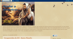 Desktop Screenshot of ajudaraencontrar.blogspot.com