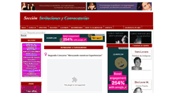 Desktop Screenshot of mujeresnet-convocatorias.blogspot.com