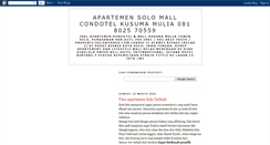 Desktop Screenshot of apartemensolo.blogspot.com