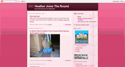 Desktop Screenshot of heatherjoins.blogspot.com