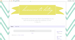 Desktop Screenshot of betsycarter.blogspot.com