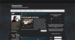 Desktop Screenshot of princetonbeats.blogspot.com