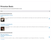 Tablet Screenshot of princetonbeats.blogspot.com