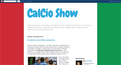 Desktop Screenshot of calcioeuropa2011.blogspot.com