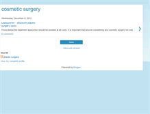 Tablet Screenshot of cosmeticsurgery0002.blogspot.com