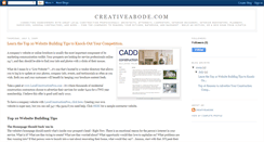 Desktop Screenshot of creativeabode.blogspot.com