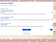 Tablet Screenshot of america-watch.blogspot.com