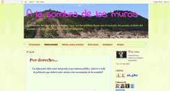 Desktop Screenshot of alasombradelosmuros.blogspot.com