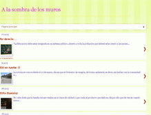 Tablet Screenshot of alasombradelosmuros.blogspot.com
