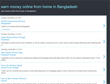 Tablet Screenshot of earnmoneyonlinehomebd.blogspot.com