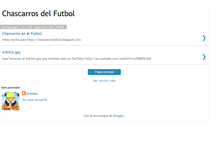 Tablet Screenshot of chascarrosfutbol.blogspot.com