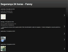 Tablet Screenshot of fanny24horas.blogspot.com