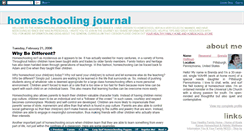 Desktop Screenshot of homeschooling-journal.blogspot.com