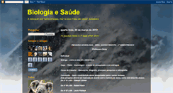 Desktop Screenshot of biologiasaude.blogspot.com