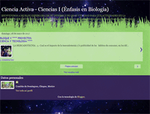 Tablet Screenshot of ciencias-coronel.blogspot.com