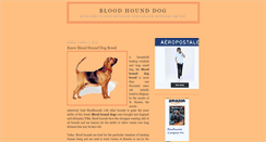 Desktop Screenshot of bloodhounddog.blogspot.com