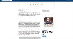 Desktop Screenshot of mtnjunkies.blogspot.com