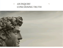 Tablet Screenshot of aninquiryconcerningtruth.blogspot.com