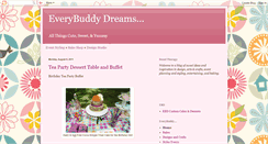 Desktop Screenshot of everybuddydreams.blogspot.com