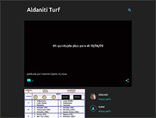 Tablet Screenshot of aldanititurf.blogspot.com