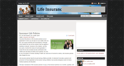 Desktop Screenshot of insurance-life2u.blogspot.com