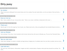 Tablet Screenshot of dirty-pussy.blogspot.com