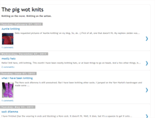Tablet Screenshot of pigwotknits.blogspot.com