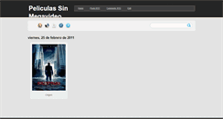 Desktop Screenshot of pelissinmegavideo.blogspot.com