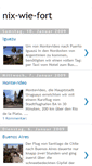 Mobile Screenshot of nix-wie-fort.blogspot.com
