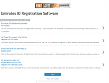 Tablet Screenshot of emiratesid.blogspot.com