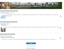 Tablet Screenshot of pleaseconvinceme.blogspot.com