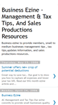 Mobile Screenshot of managementtaxtips.blogspot.com