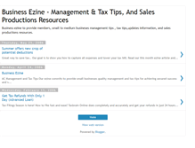 Tablet Screenshot of managementtaxtips.blogspot.com