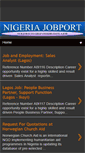 Mobile Screenshot of jobportng.blogspot.com