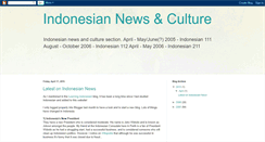 Desktop Screenshot of learningindonesiannews.blogspot.com