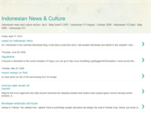 Tablet Screenshot of learningindonesiannews.blogspot.com