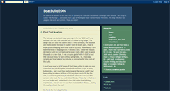 Desktop Screenshot of boatbuild2006.blogspot.com