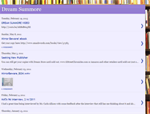 Tablet Screenshot of dream-summore.blogspot.com