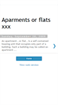 Mobile Screenshot of apartments-flats.blogspot.com