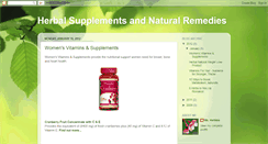 Desktop Screenshot of botanic-choice-herbal-natural-remedy.blogspot.com