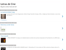 Tablet Screenshot of letrasdecine.blogspot.com