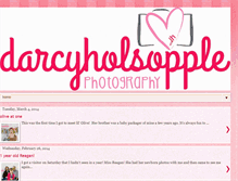 Tablet Screenshot of darcyholsopplephotography.blogspot.com