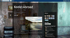 Desktop Screenshot of keelestudyabroad.blogspot.com