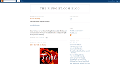 Desktop Screenshot of findgift.blogspot.com